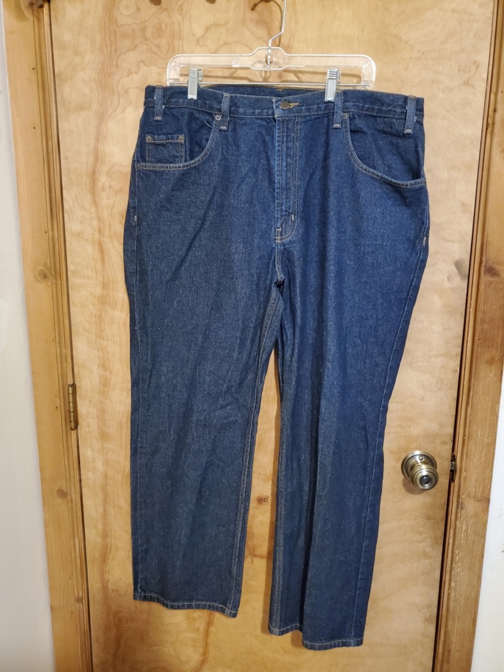 #615 Mens blue jeans by rural king